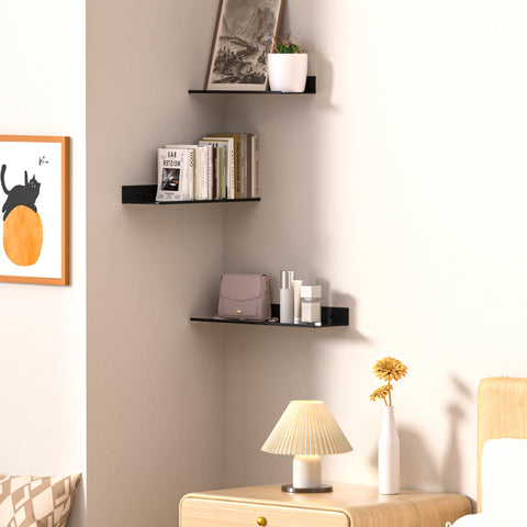 Wisfame wall display in living room showcasing photos and keepsakes