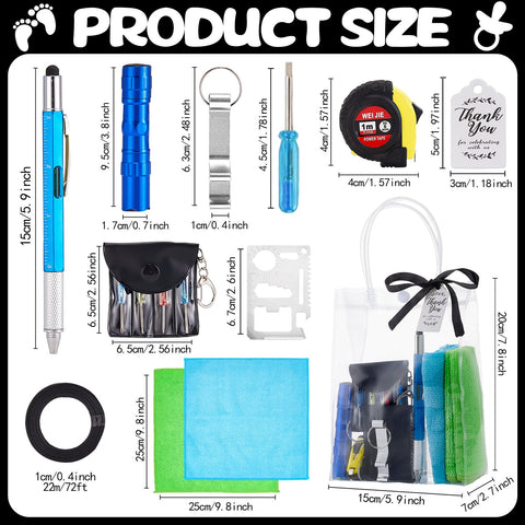 Wishfond 6-in-1 pen for writing and handy tools on the go