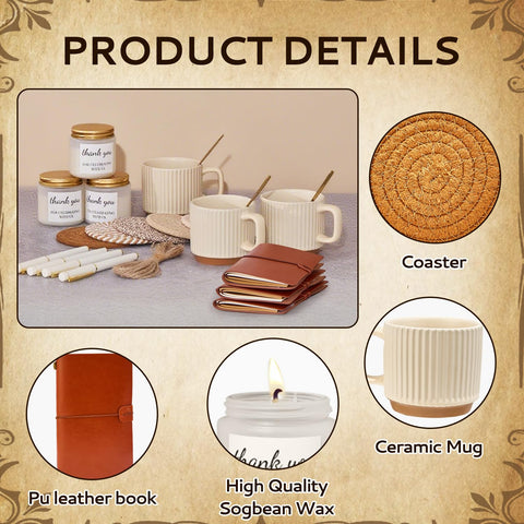 Wishfond soy candles create soft ambience at events.