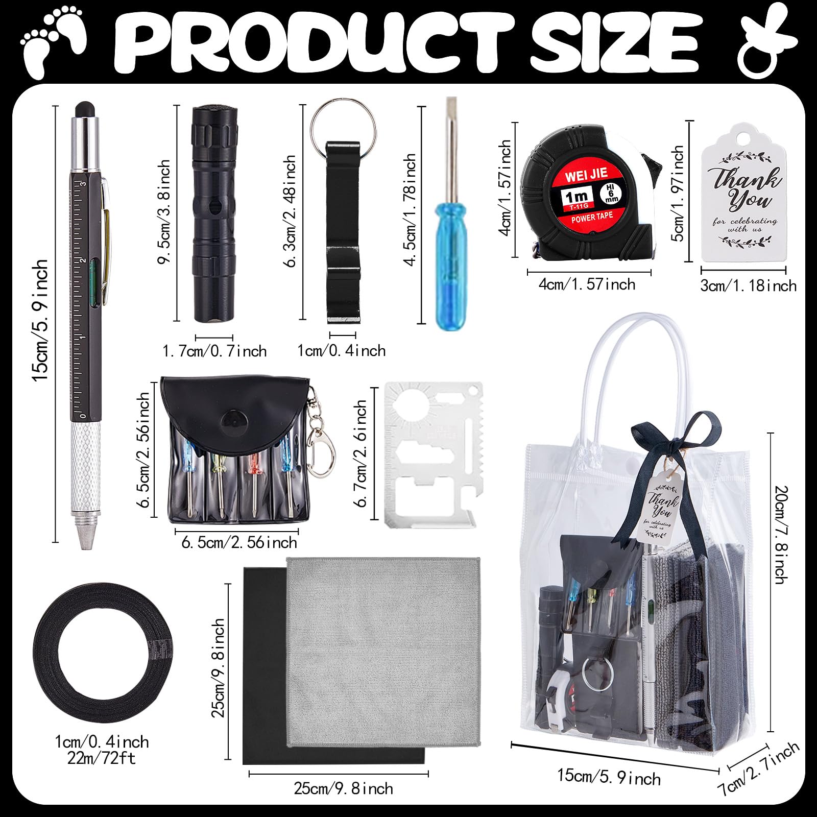 Wishfond mini screwdriver set highlighting compact DIY helper.