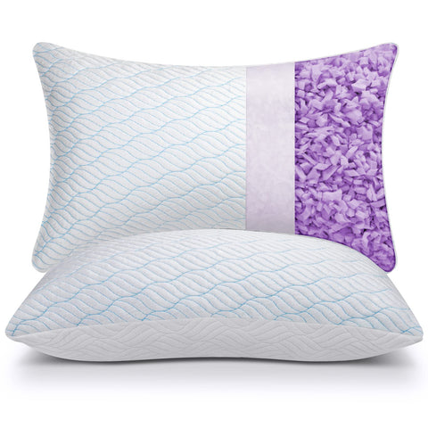 WISHSMILE cooling pillow cover with cool-to-touch fibers for a cooler night
