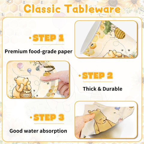 WISSLERMER bear cups provide sturdy drinking options for little hands