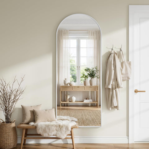 WISSMIELS aluminum frame mirror resists humidity for bathrooms