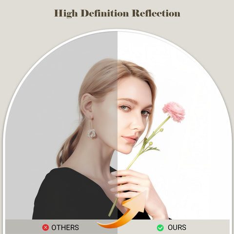 WISSMIELS arch-design full-length mirror highlights space and style