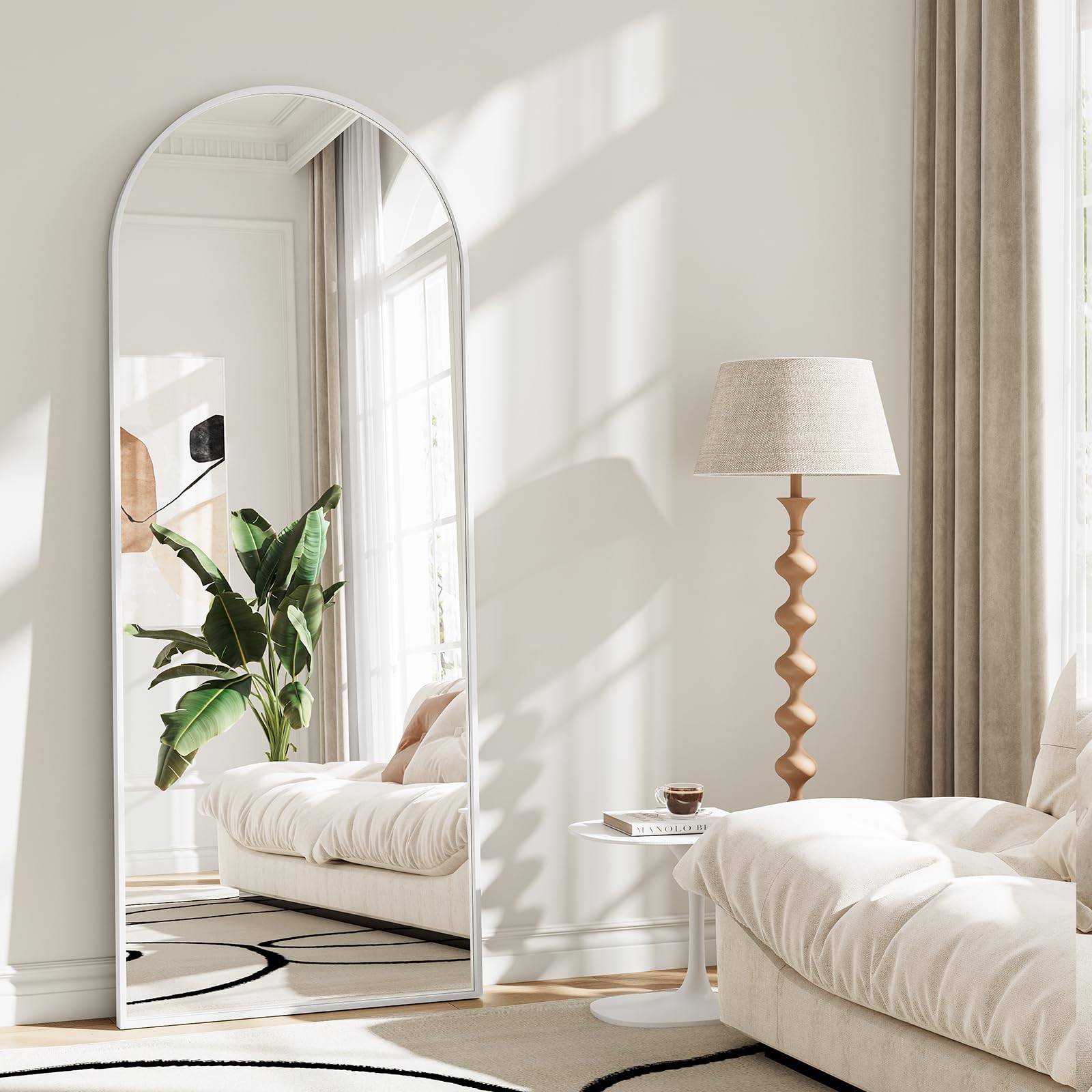 WISSMIELS arch-mirror décor focal piece elevates room design