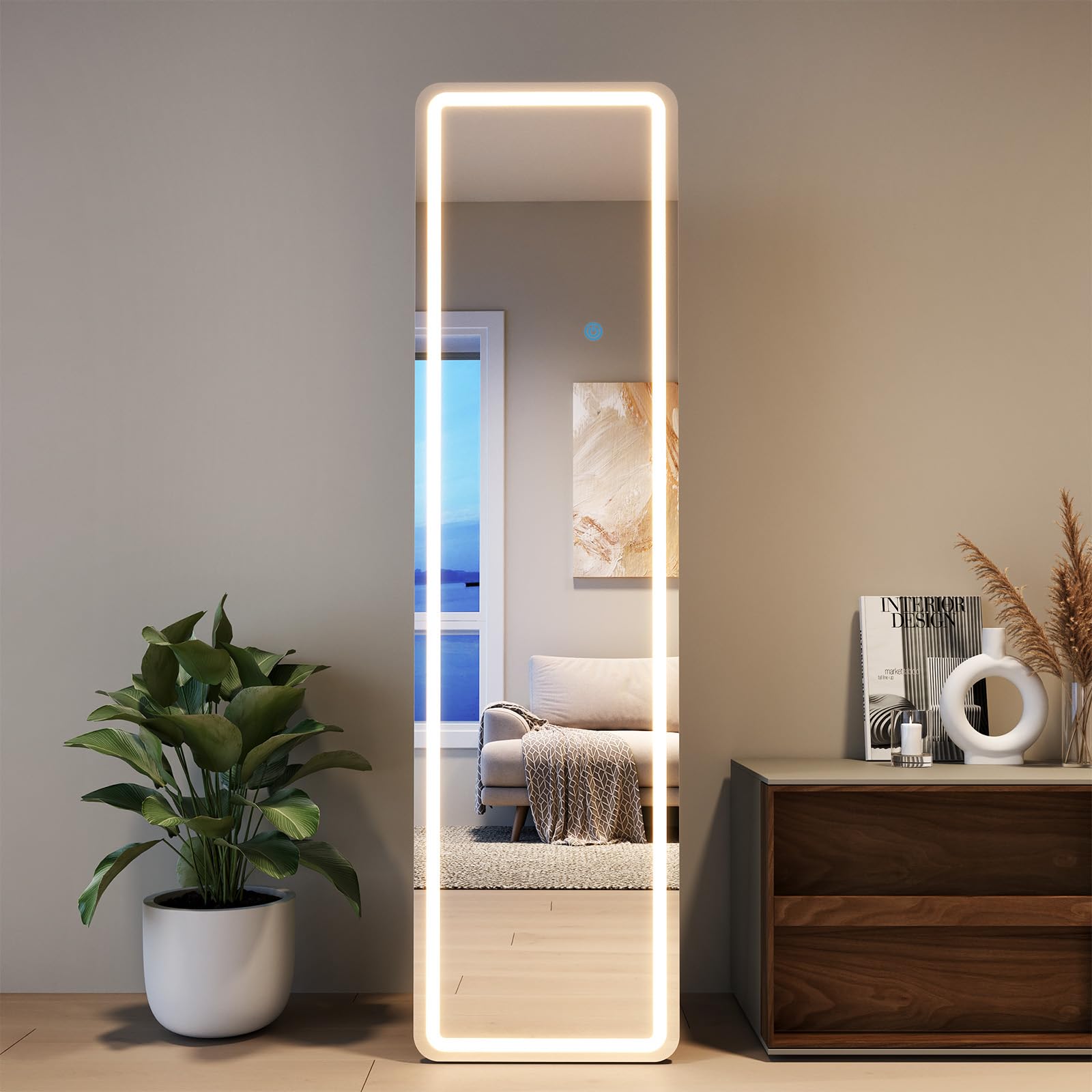 WISSMIELS durable mirror resists scratches and corrosion over time