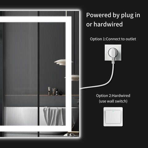 WISSMIELS easy-install hardware enables vertical or horizontal mounting.
