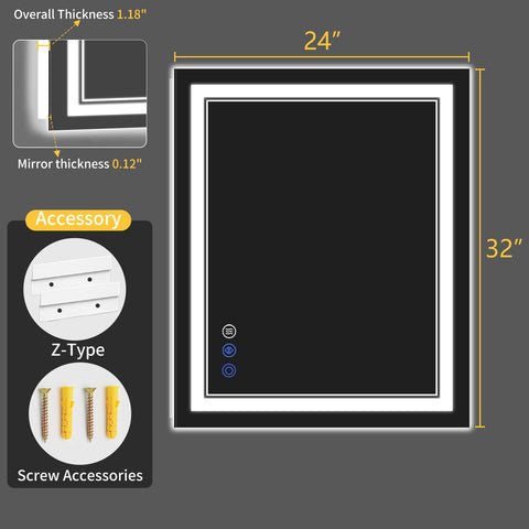 WISSMIELS sleek, modern design enhances bathroom aesthetics with bright, crisp lighting.