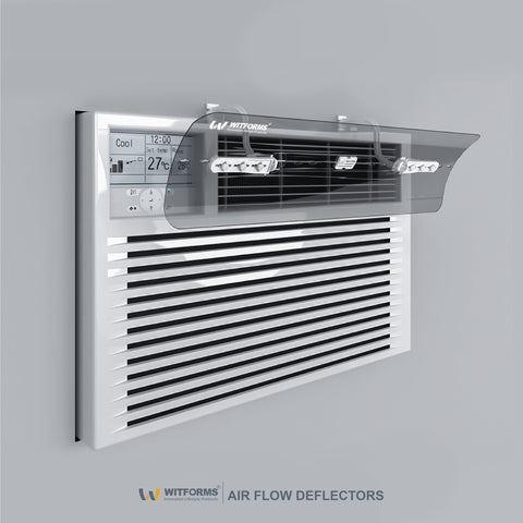 WITFORMS deflector fits standard 24-inch top-vent units.
