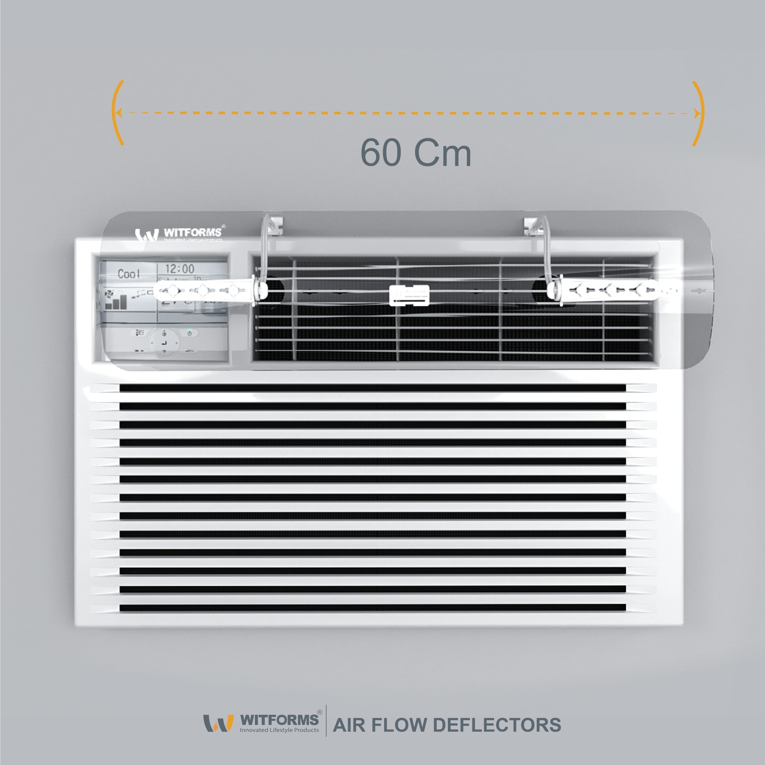 WITFORMS installation video-guide shows how to fit the top-vent deflector.
