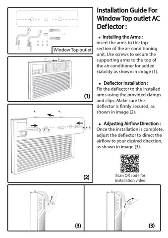 WITFORMS deflector requires basic tools for installation.
