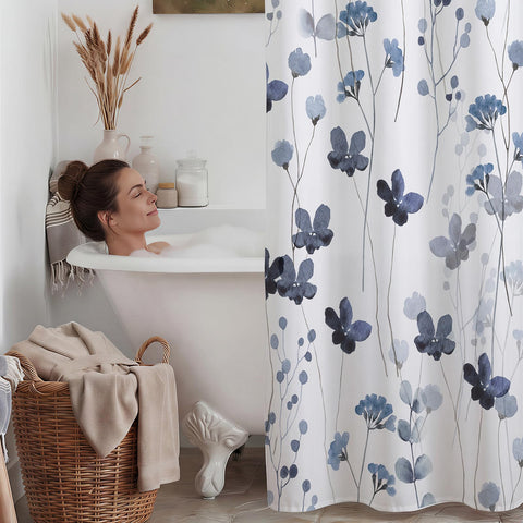 WITHLOC machine-washable curtain and liner simplify cleaning.