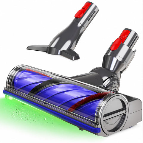 WitLion 2026 vacuum head shows Dyson compatibility with LED glow
