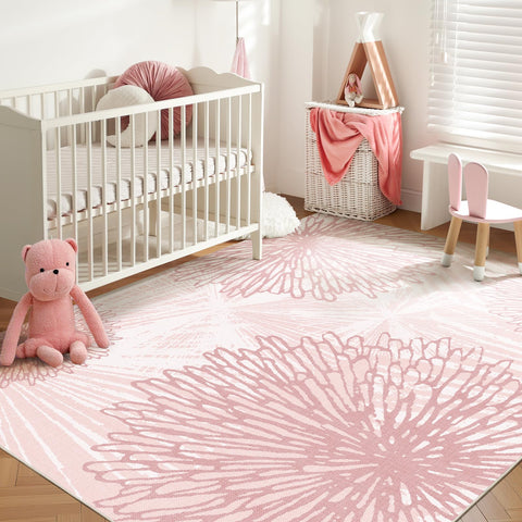WITSHOCK anti-slip backing keeps the rug secure on floors.