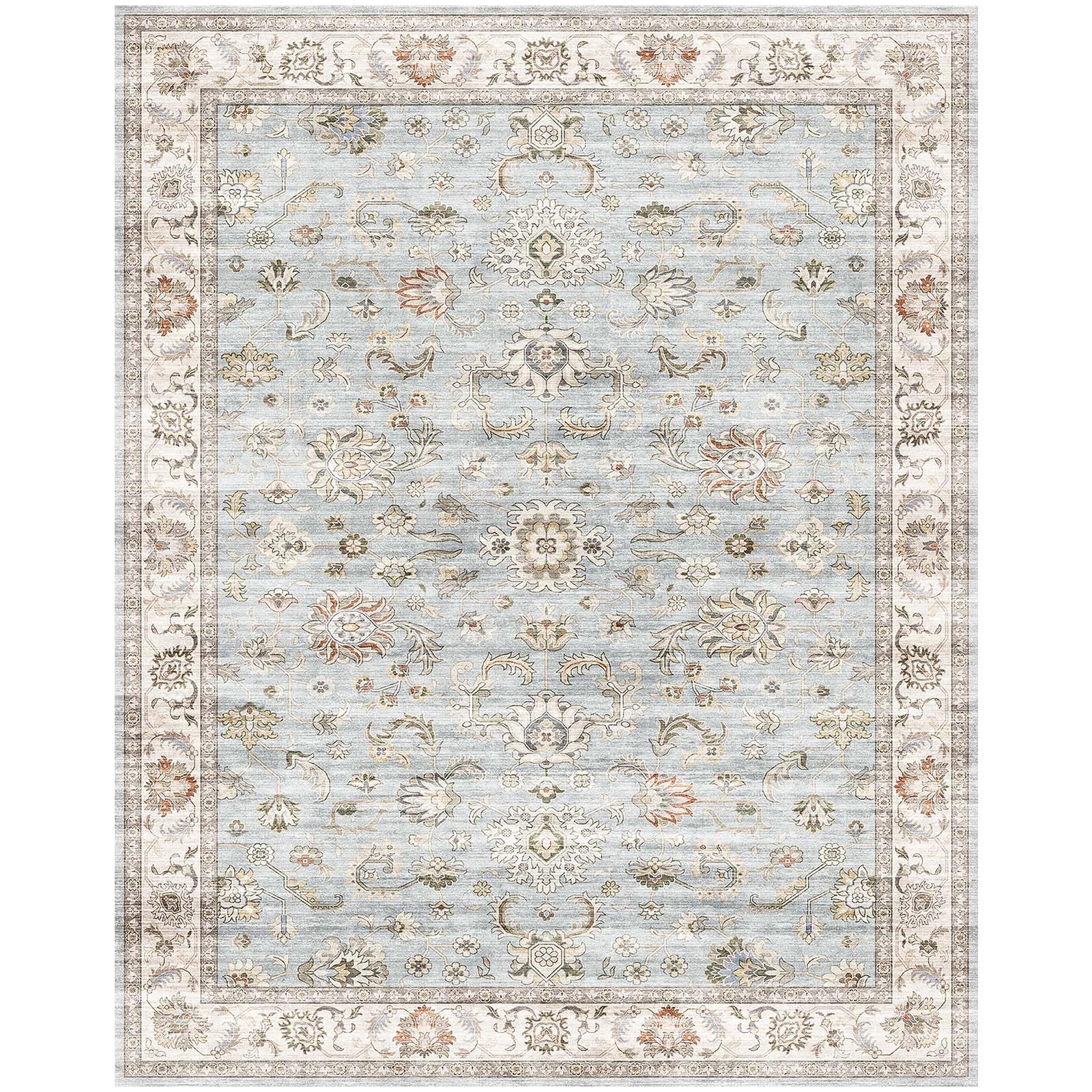 WITSHOCK portable area rug perfect for renters and seasonal redecorating