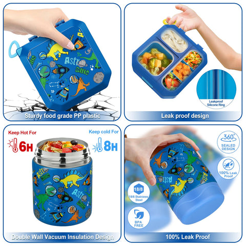 Wiwens insulated lunch bag easy to carry warm meals