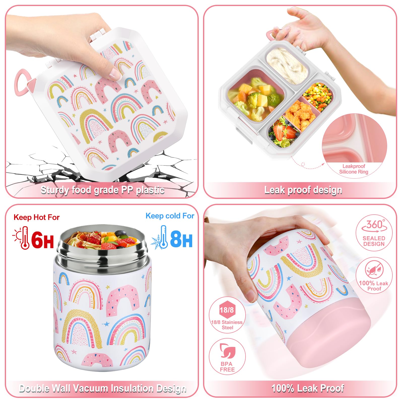 wiwens leakproof compartments with airtight seals prevent spills during transport