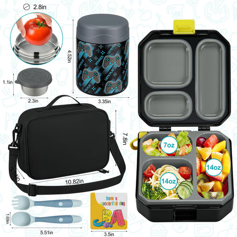 wiwens lunch box with included utensils for easy lunchtime use