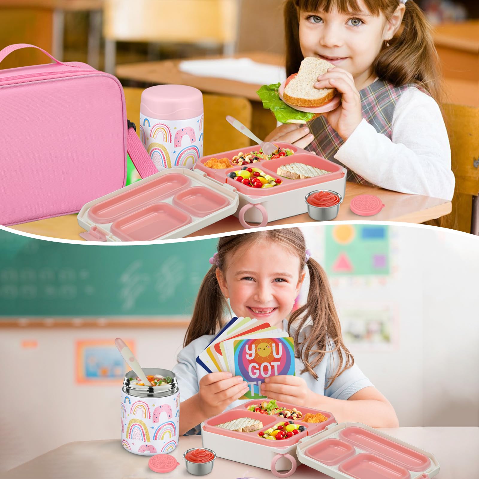 wiwens lunch cards feature cute illustrations to inspire kids at lunchtime