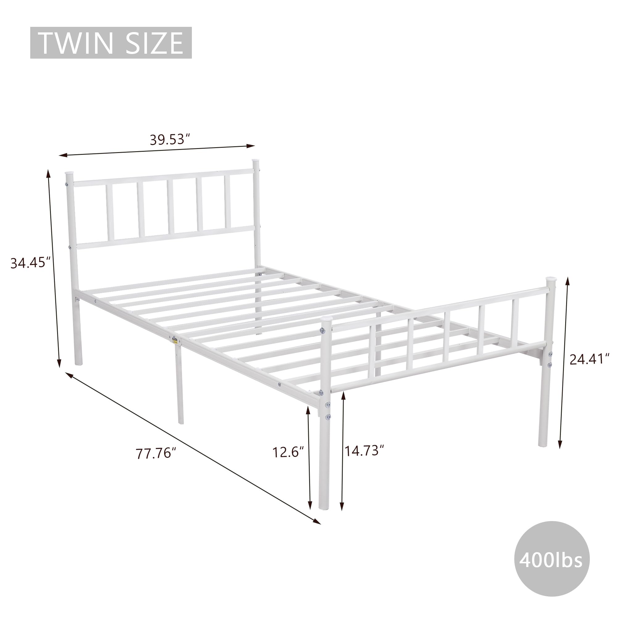 WJORATA no box spring needed for a simpler setup