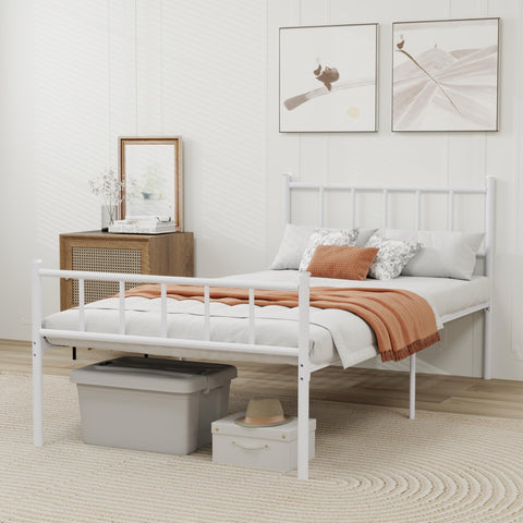 WJORATA steel slats provide reliable side support for mattress