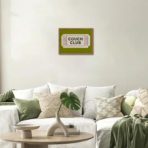 WLHARTT living room wall decor quote poster adds personality and warmth.