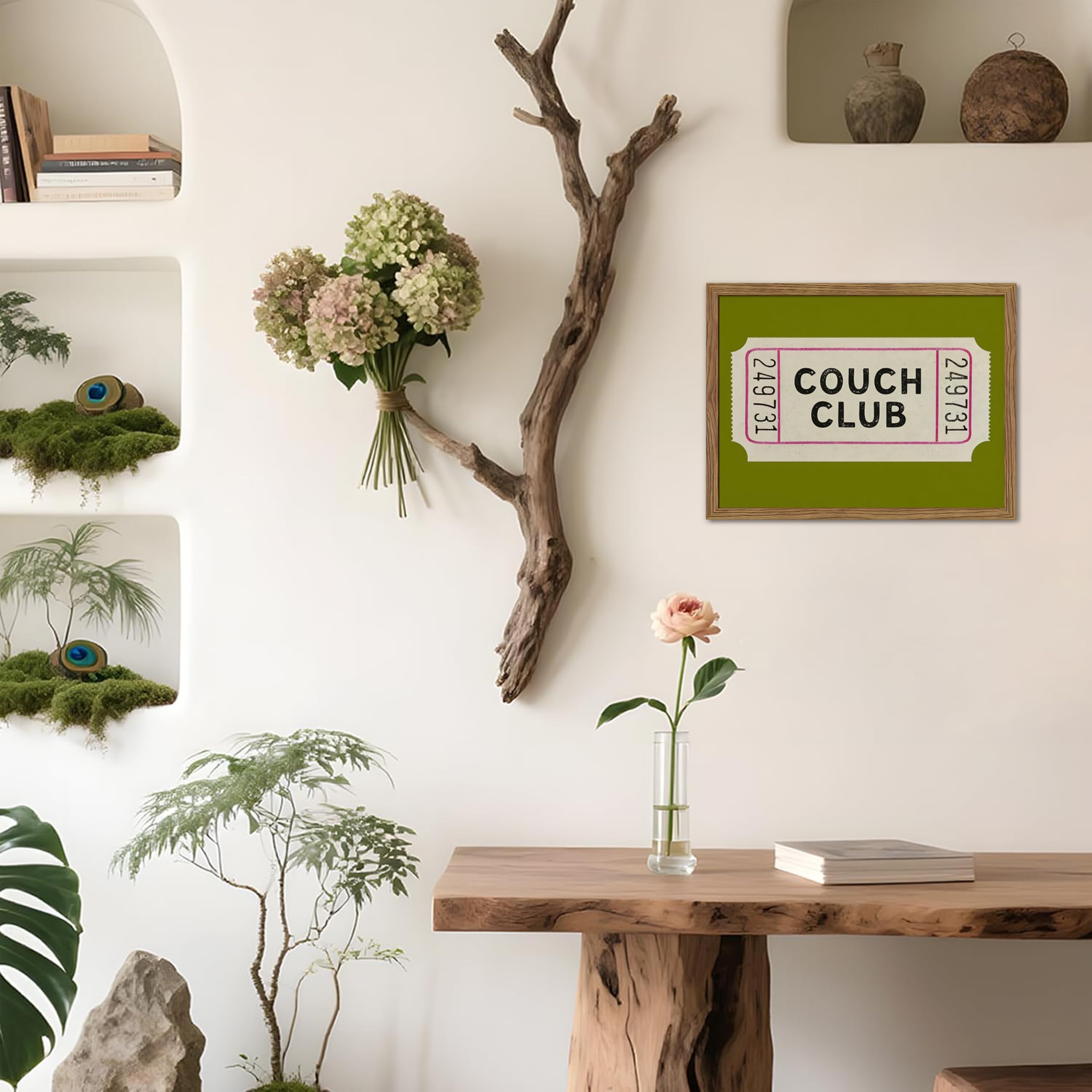 WLHARTT retro typography wall art gift idea for minimalist decor lovers.
