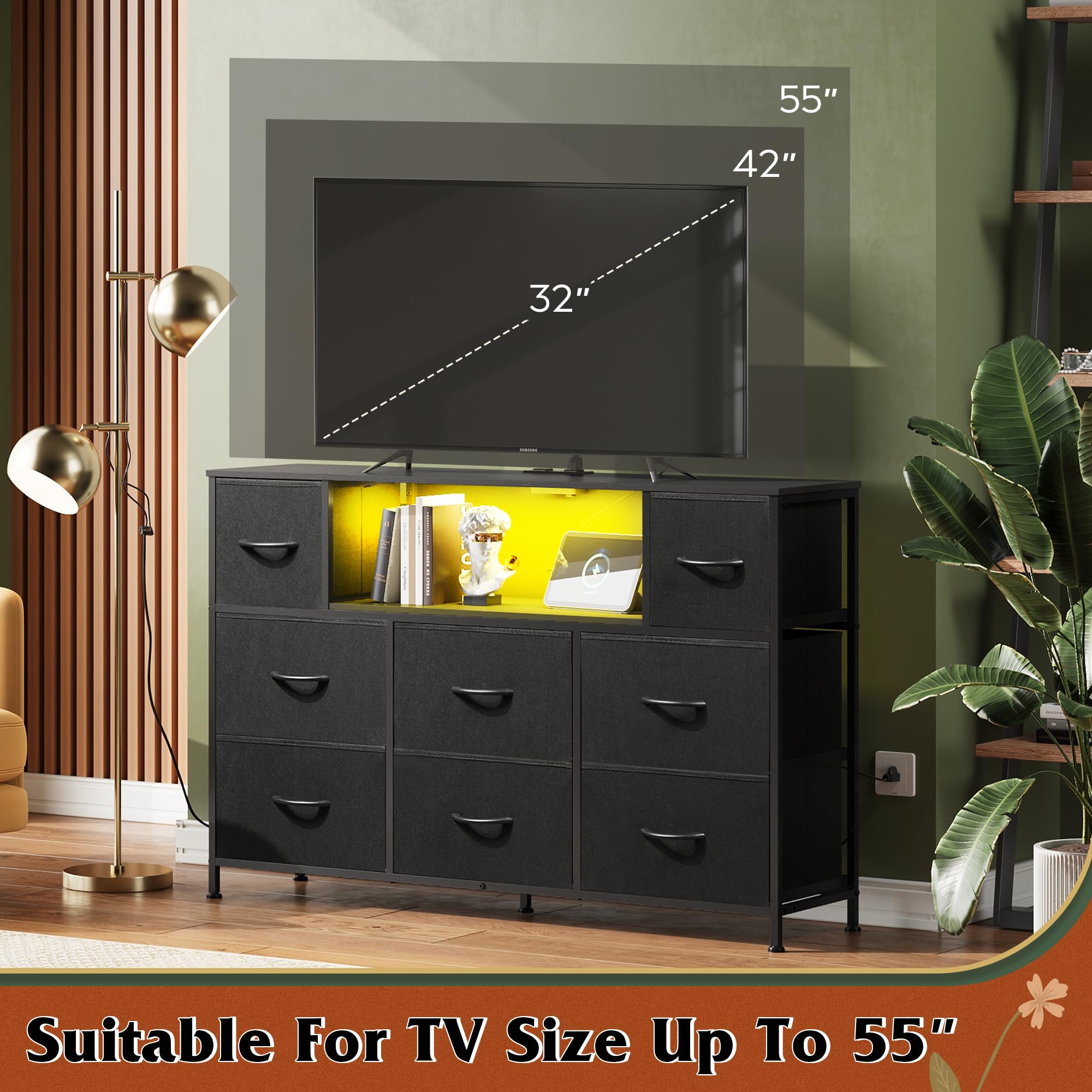 WLIVE 15mm metal frame adds durability and stability.