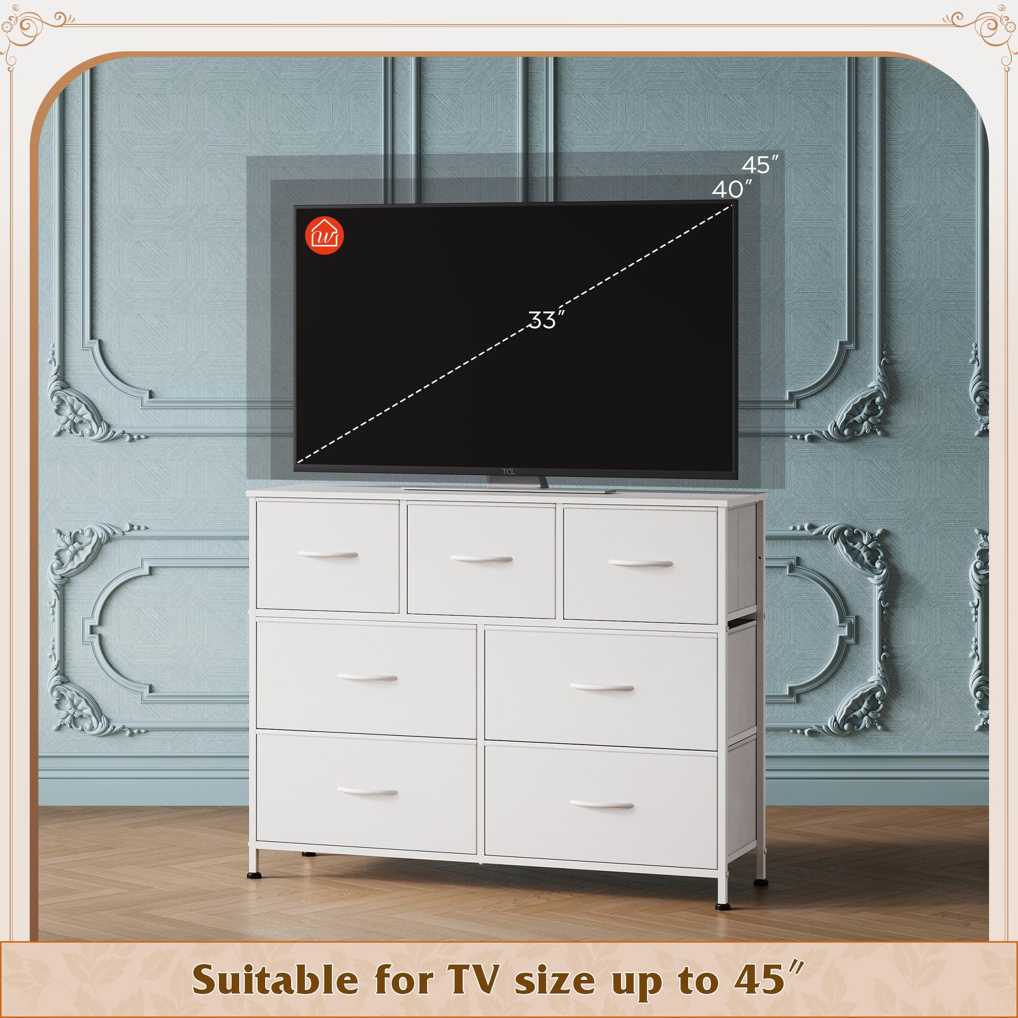 WLIVE drawer handle closeup for easy daily use.
