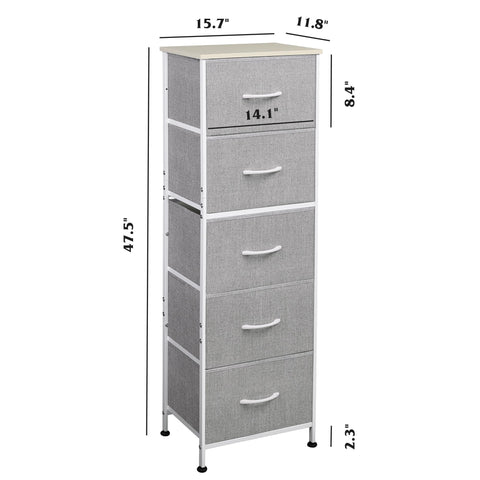 WLIVE Chest of drawers includes anti-tip accessories for safer homes.