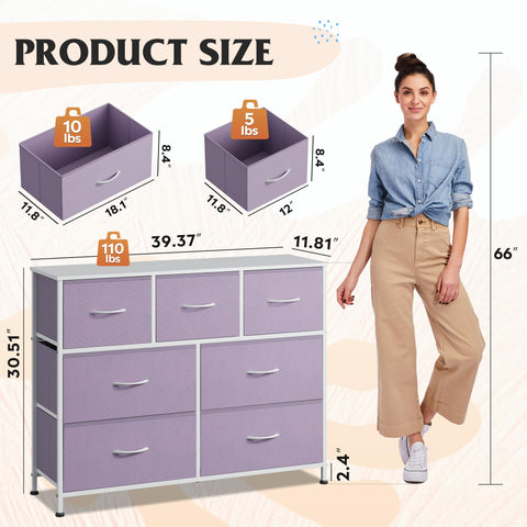WLIVE bedroom-living-room purple shows a practical storage and display solution.