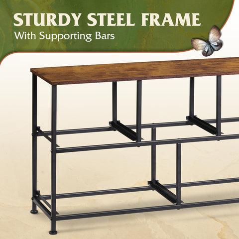 WLIVE Dresser adjustable feet protect floors and reduce wobble.