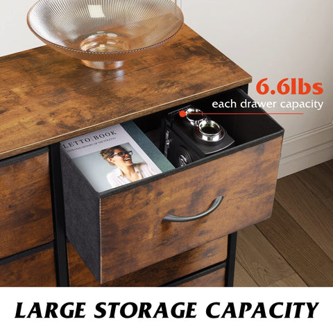 Arch handles provide easy access to clothing and accessories