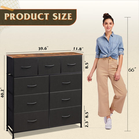 WLIVE close-up of easy-pull handles for smooth drawer access.