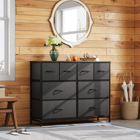 WLIVE dresser dimensions and assembly-ready design for easy setup.