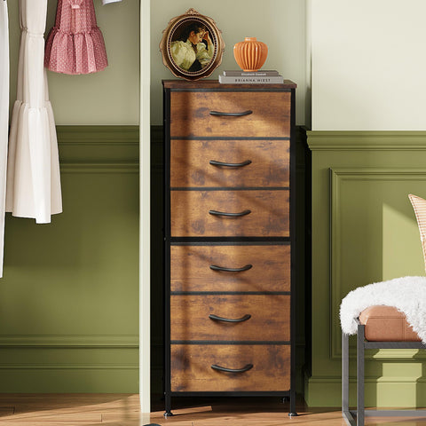 WLIVE fabric drawers slide smoothly for easy access.