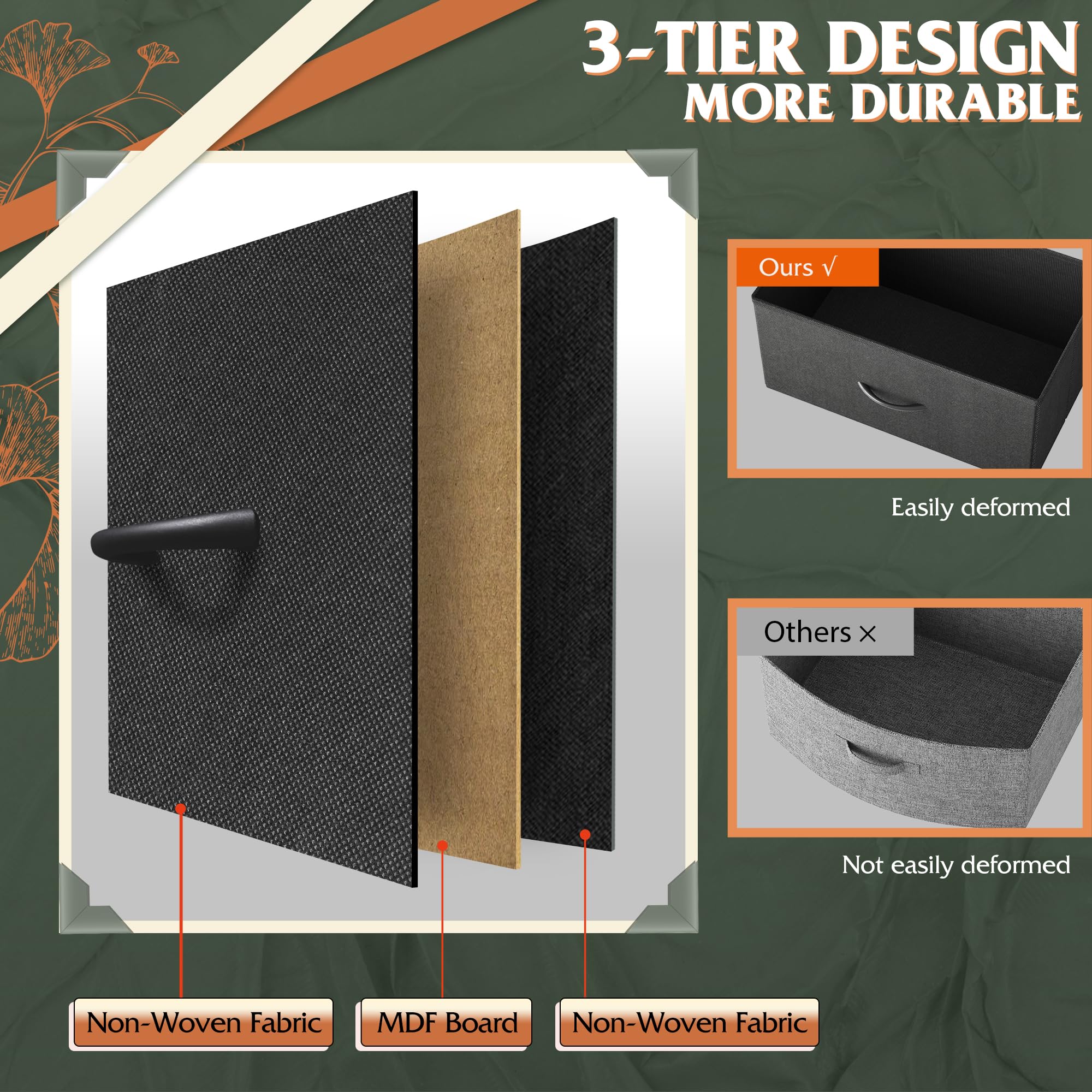 WLIVE five adjustable feet protect floors and help level placement.