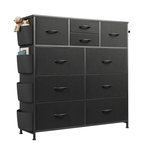 WLIVE dresser in hallway keeps mail and accessories organized.