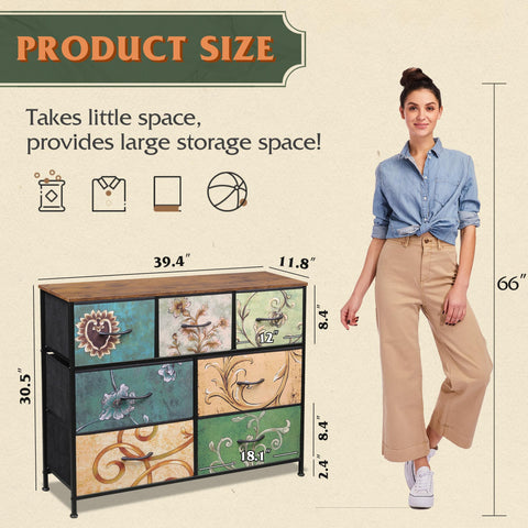 WLIVE dresser in living room setup complements bedrooms and common spaces.