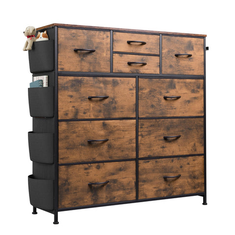 WLIVE Multi-use dresser stores clothes, toys, cosmetics with clear organization
