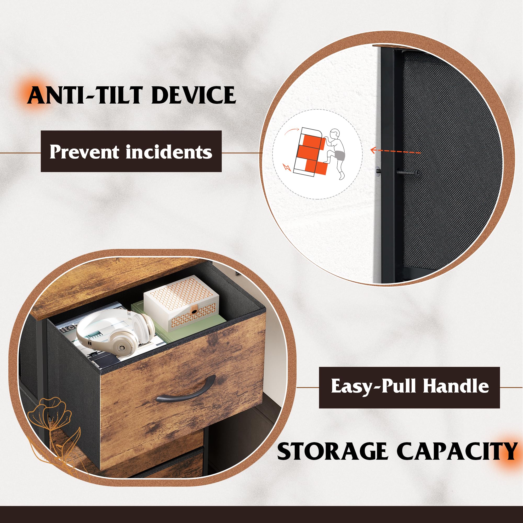 WLIVE dresser can pair with other WLIVE storage for modular setup.