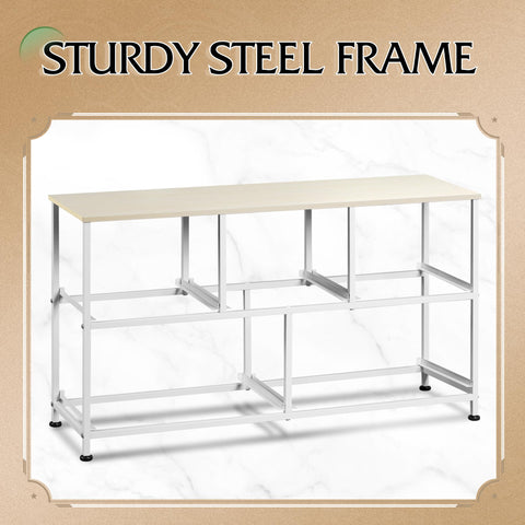 WLIVE dresser fits in bedrooms and living rooms for versatile storage.