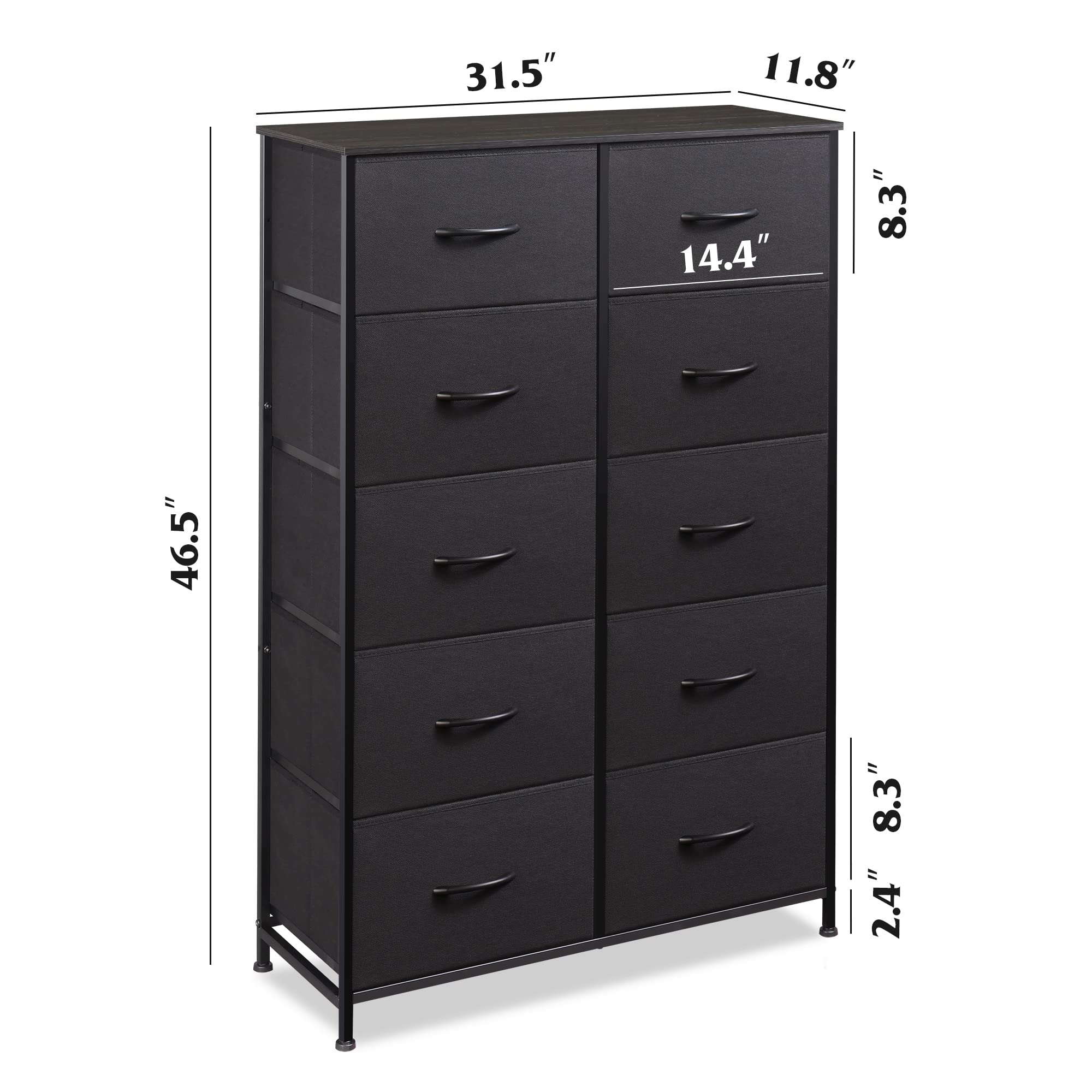 WLIVE organized space helps drawer separation for garments and accessories