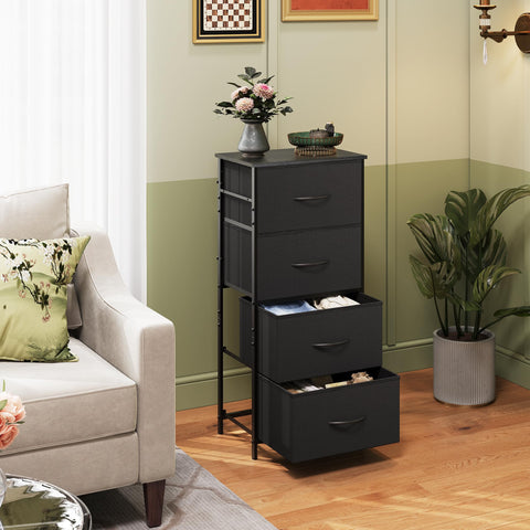 WLIVE Dresser sturdy steel frame ensures lasting stability in bedrooms