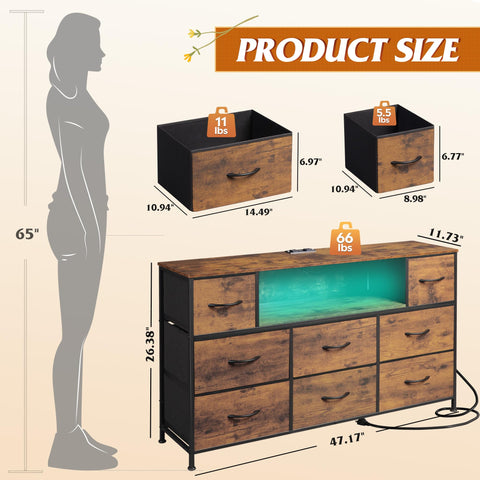 WLIVE dresser arrives with clear assembly guides for quick setup