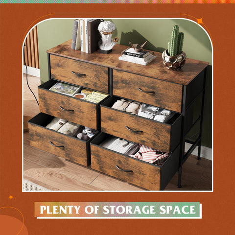 WLIVE dresser woodtop shows natural finish and scratch resistance