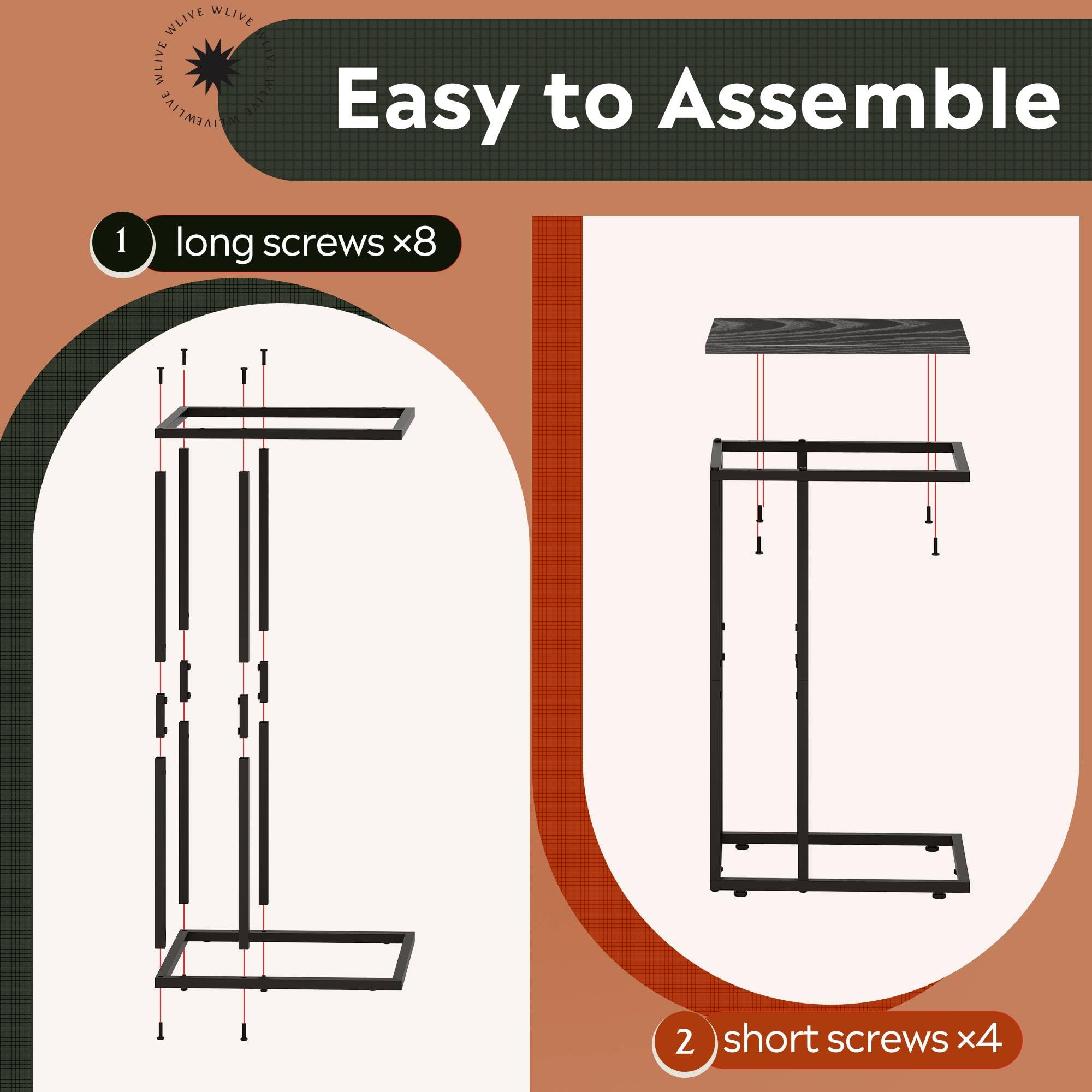 WLIVE durable alloy steel furniture for reliable daily use
