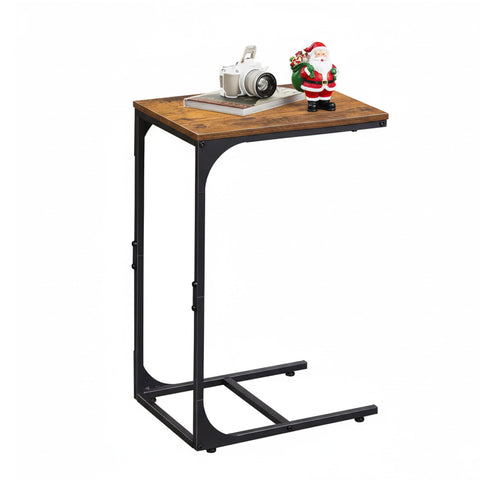WLIVE easy-assembly C-shaped table with no tools required