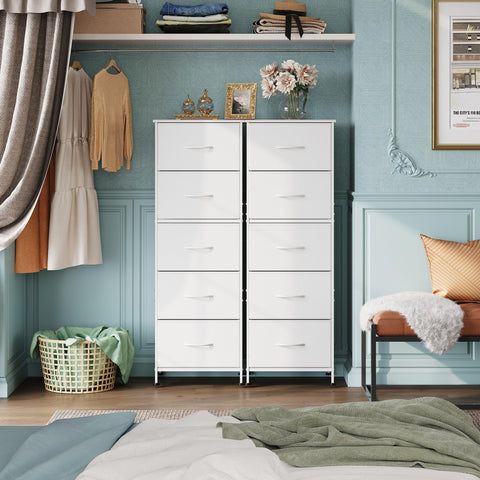 WLIVE fabric bins and slim frame optimize compact space in hallway
