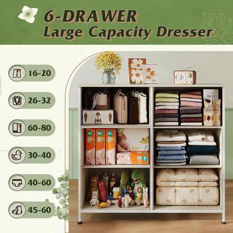 WLIVE fabric drawer closeup reveals soft fabric bins and quality materials